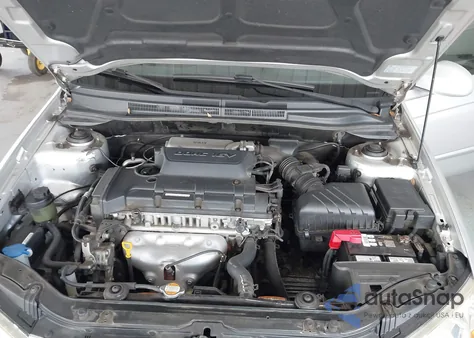 2008 Kia Spectra Ex from USA, damaged, VIN KNAFE121585547316